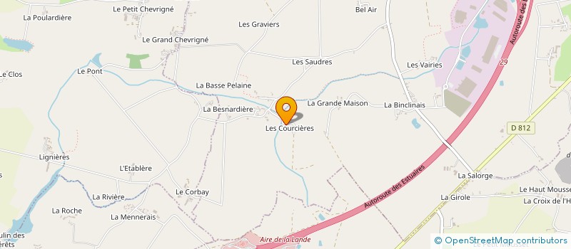 localisation de l'entreprise PRYMA CAPITAL  SAINT-GERMAIN-EN-COGLES