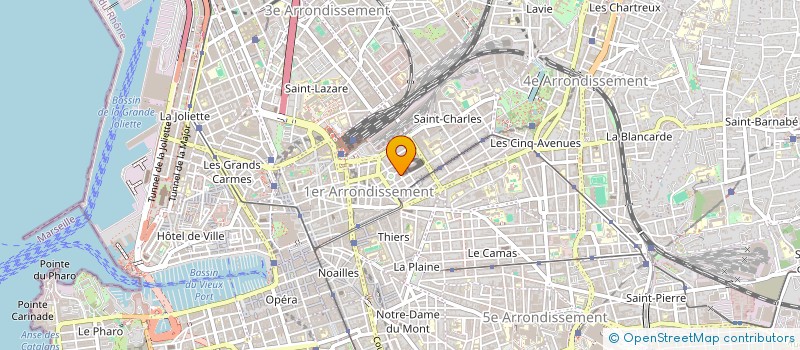 localisation de l'entreprise PRYSM EDITION à MARSEILLE