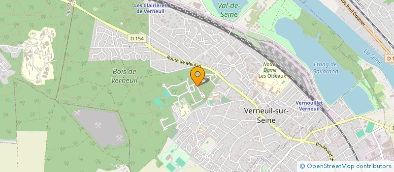 localisation de l'entreprise PRYSM INVEST HOLDING  VERNEUIL-SUR-SEINE