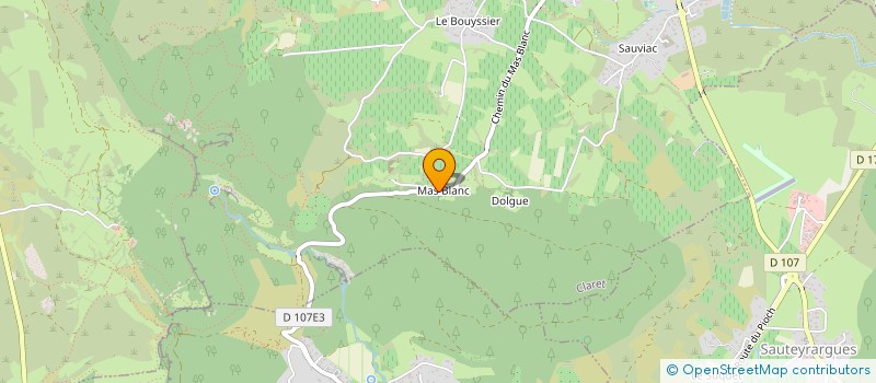 localisation de l'entreprise PRYSME  CLARET