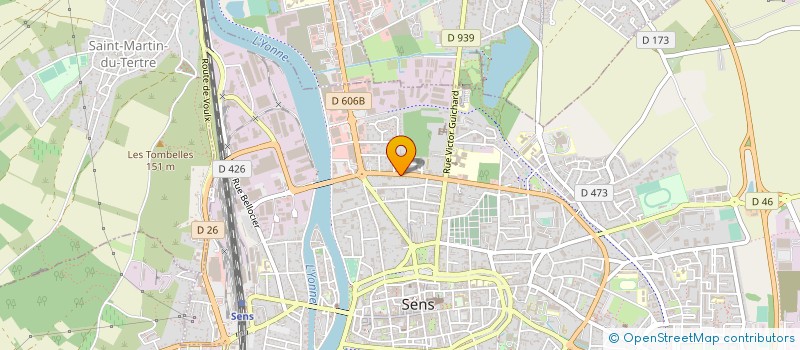 localisation de l'entreprise PRYSMIAN CABLES ET SYSTEMES FRANCE à SENS