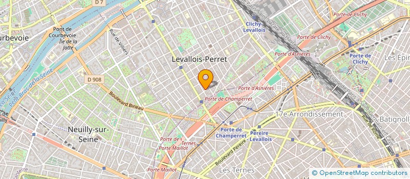 localisation de l'entreprise PRYTA CONSEIL à LEVALLOIS-PERRET
