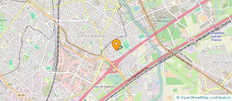 localisation de l'entreprise PRYTANEE INTERNATIONAL DE COMMERCE à MONTPELLIER