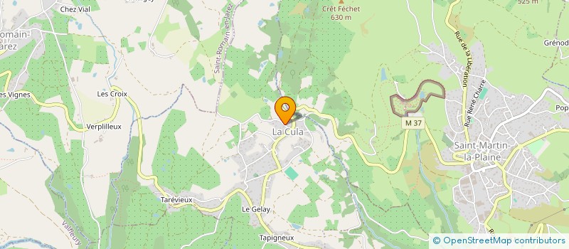 localisation de l'entreprise PRYTEUR  GENILAC