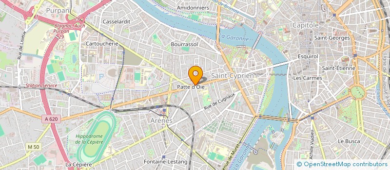localisation de l'entreprise PRZ à TOULOUSE