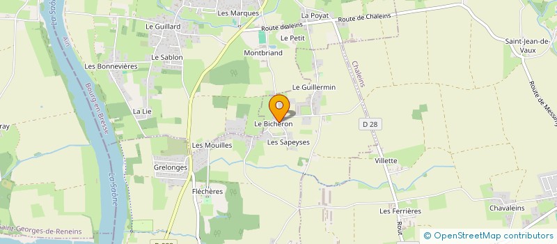 localisation de l'entreprise PRZ à FAREINS