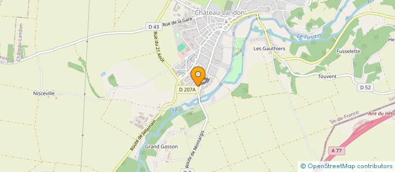 localisation de l'entreprise PRZ BATIMENT  AUFFERVILLE