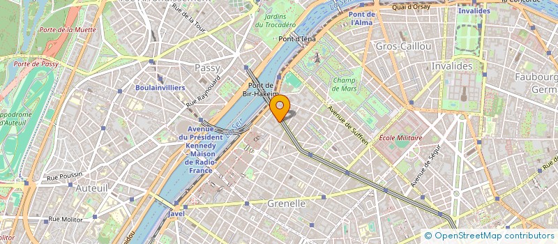 localisation de l'entreprise PS 15  PARIS