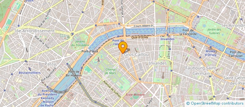 localisation de l'entreprise PS  PARIS