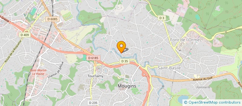 localisation de l'entreprise PS ADVIZ à MOUGINS