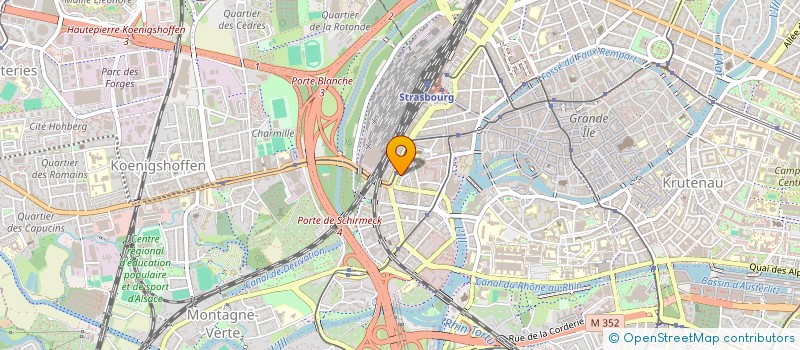 localisation de l'entreprise PS BAT à STRASBOURG
