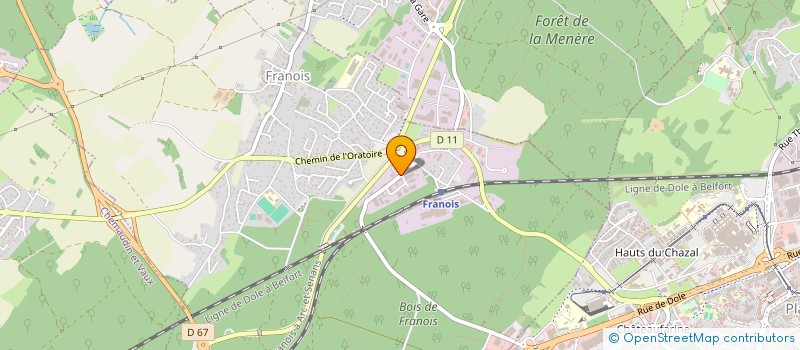 localisation de l'entreprise PS CAPITAL  FRANOIS