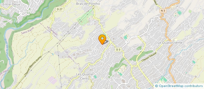 localisation de l'entreprise PS CONSTRUCTION BAT  LE TAMPON