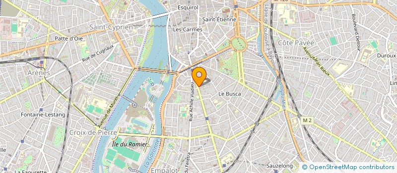 localisation de l'entreprise PS DE CLERVILLE  TOULOUSE