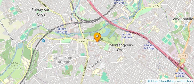 localisation de l'entreprise PS DIFFUSION à MORSANG-SUR-ORGE