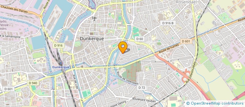 localisation de l'entreprise PS ELAGAGE à DUNKERQUE