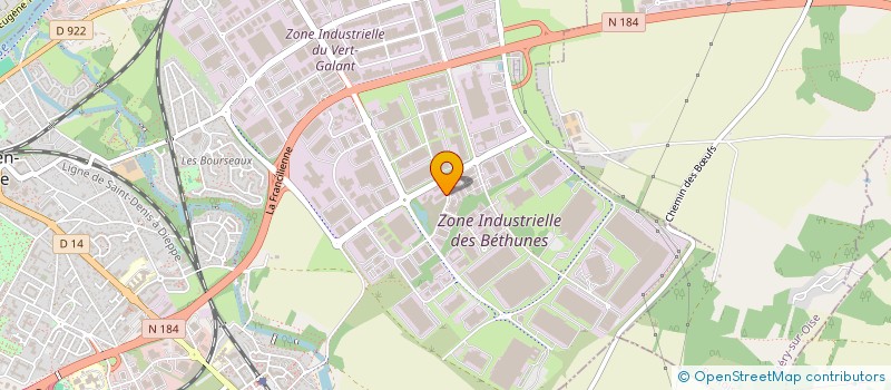 localisation de l'entreprise PS GLOBAL SERVICES à SAINT-OUEN-L'AUMONE