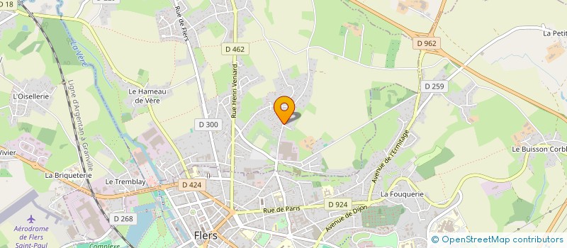 localisation de l'entreprise PS-IMMO à SAINT-GEORGES-DES-GROSEILLERS