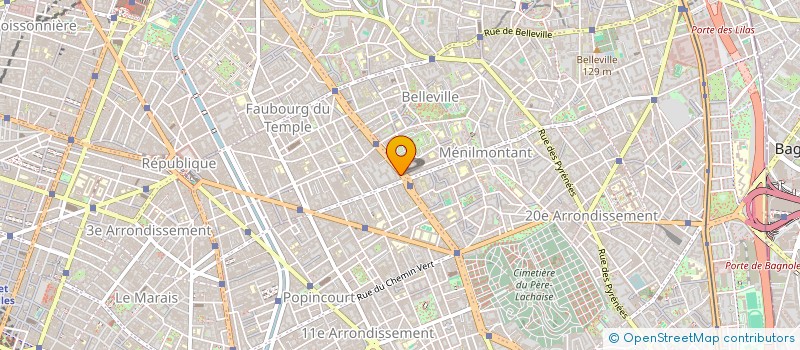 localisation de l'entreprise PS IMMO  PARIS