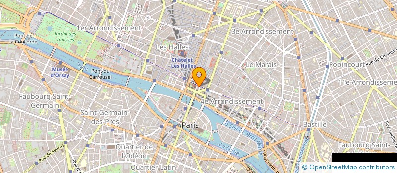 localisation de l'entreprise PS INVEST à PARIS