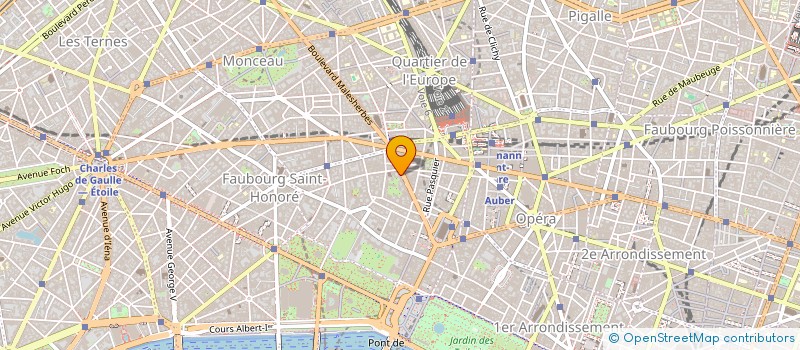 localisation de l'entreprise PS MALESHERBES  PARIS