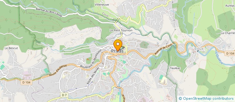 localisation de l'entreprise PS PARTI SOCIALISTE à PRIVAS