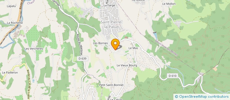 localisation de l'entreprise PS PHANTARASMY  SAINT-PIERRE-LA-PALUD