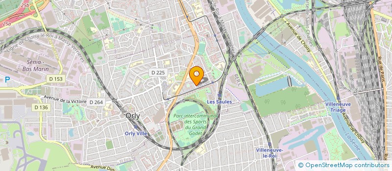 localisation de l'entreprise PS PICTURES  ORLY