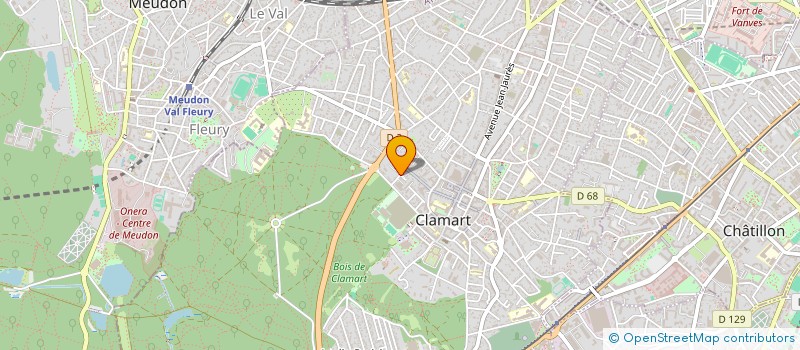 localisation de l'entreprise PS PROFIL SEARCH à CLAMART