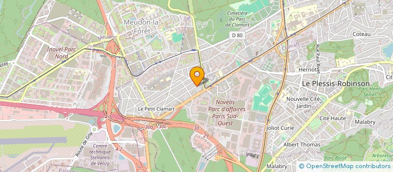 localisation de l'entreprise PS&R à CLAMART