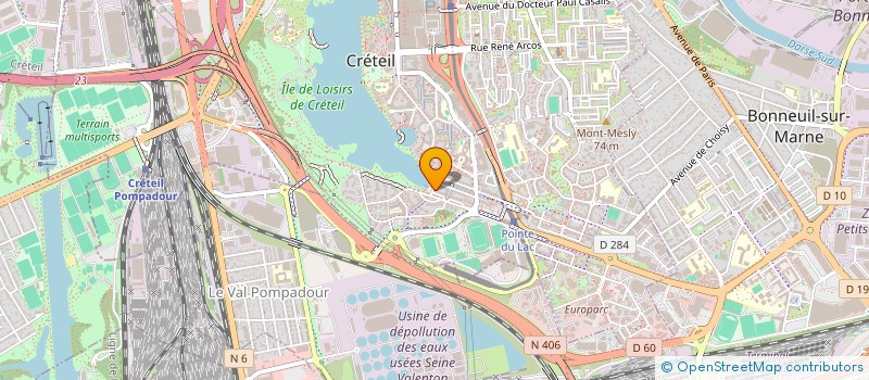 localisation de l'entreprise PS SERVICES à CRETEIL