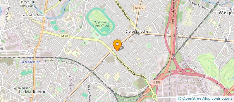 localisation de l'entreprise PS SMART SOLUTIONS à MARCQ-EN-BARŒUL