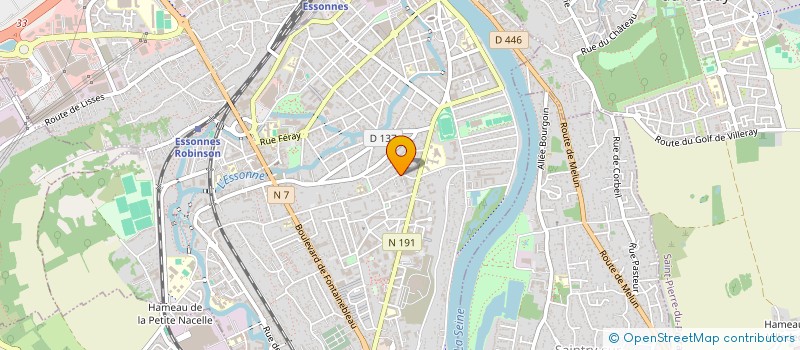 localisation de l'entreprise PSA LOCATION à CORBEIL-ESSONNES