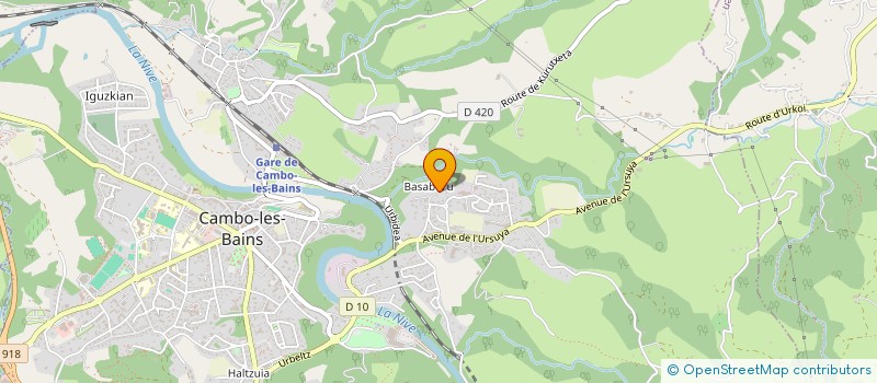 localisation de l'entreprise PSA RENOV à CAMBO-LES-BAINS