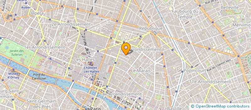 localisation de l'entreprise PSAHTEK PROD  PARIS