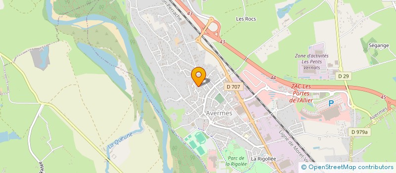 localisation de l'entreprise PSALMON INVEST à AVERMES