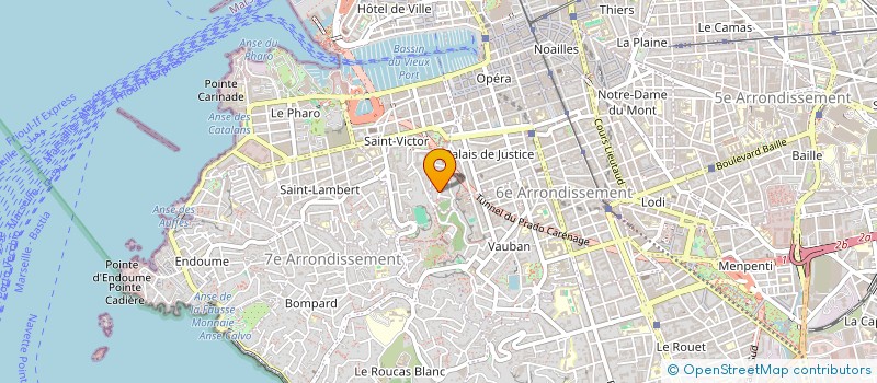 localisation de l'entreprise PSARTEK INVESTMENTS  MARSEILLE