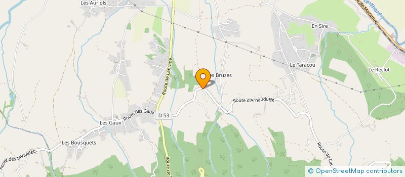 localisation de l'entreprise PSB 81  LABRUGUIERE