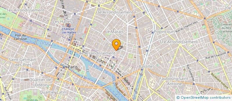 localisation de l'entreprise PSB  PARIS