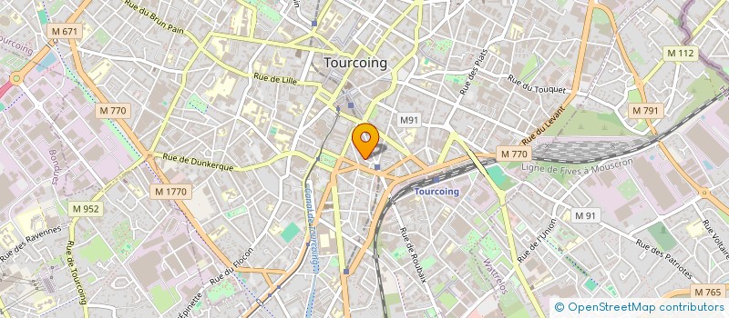 localisation de l'entreprise PSB BATIMENT  TOURCOING