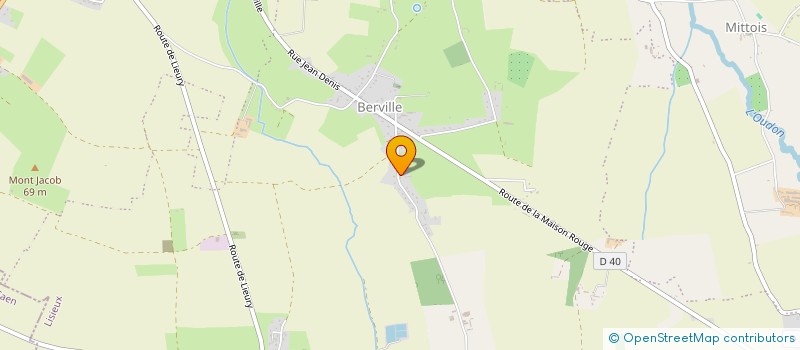 localisation de l'entreprise PSB IMMO  SAINT-PIERRE-EN-AUGE