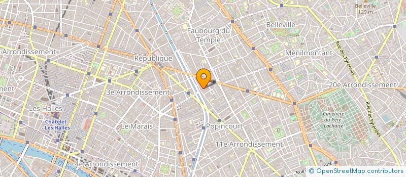 localisation de l'entreprise PSB VENTURE  PARIS