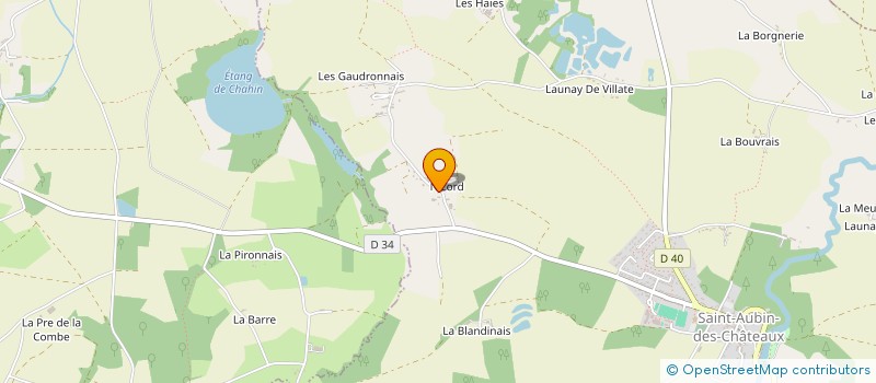 localisation de l'entreprise PSBL à SAINT-AUBIN-DES-CHATEAUX