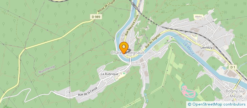 localisation de l'entreprise PSC  BOGNY-SUR-MEUSE