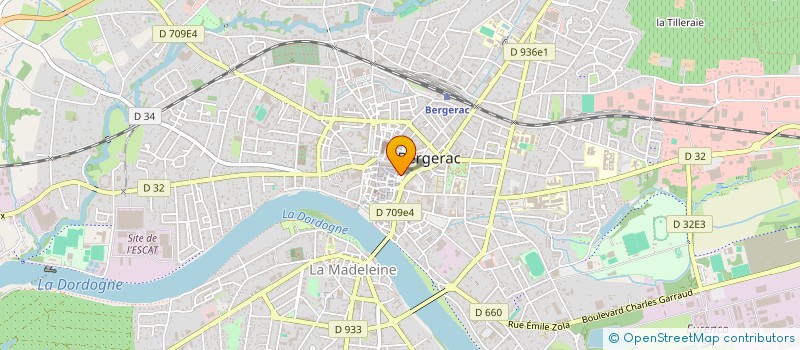 localisation de l'entreprise PSC à BERGERAC