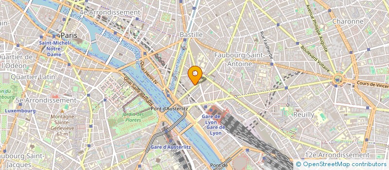 localisation de l'entreprise PSC CENTRE OUEST  PARIS