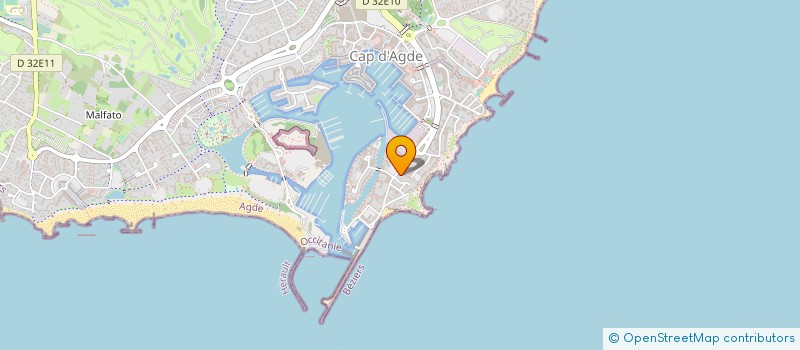 localisation de l'entreprise PSC IMMO  AGDE