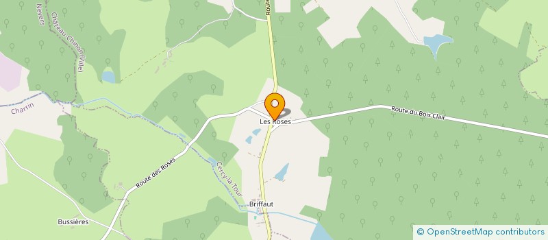 localisation de l'entreprise PSC LES DIABLES NOIRS  PAZY