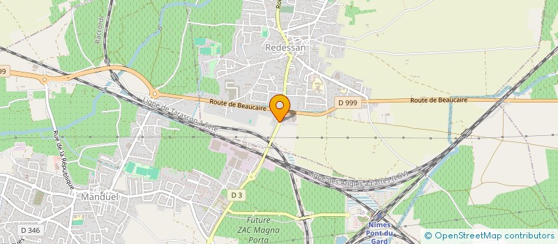 localisation de l'entreprise PSC PINERO  REDESSAN