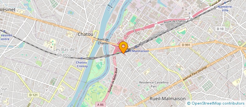 localisation de l'entreprise PSC PROD à RUEIL-MALMAISON